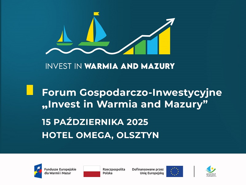 Plakat zapowiadający Forum Gospodarczo-Inwestycyjne 