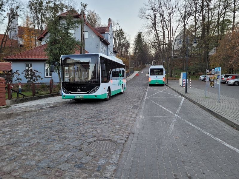 Elektryczne autobusy - fot. Urząd Miasta w Lidzbarku Warmińskim 