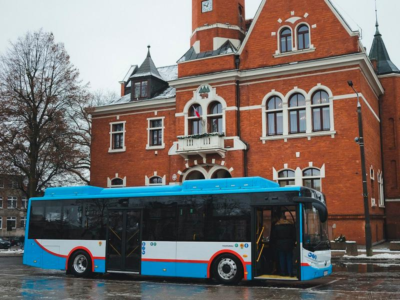 Autobus elektryczny w Kętrzynie 