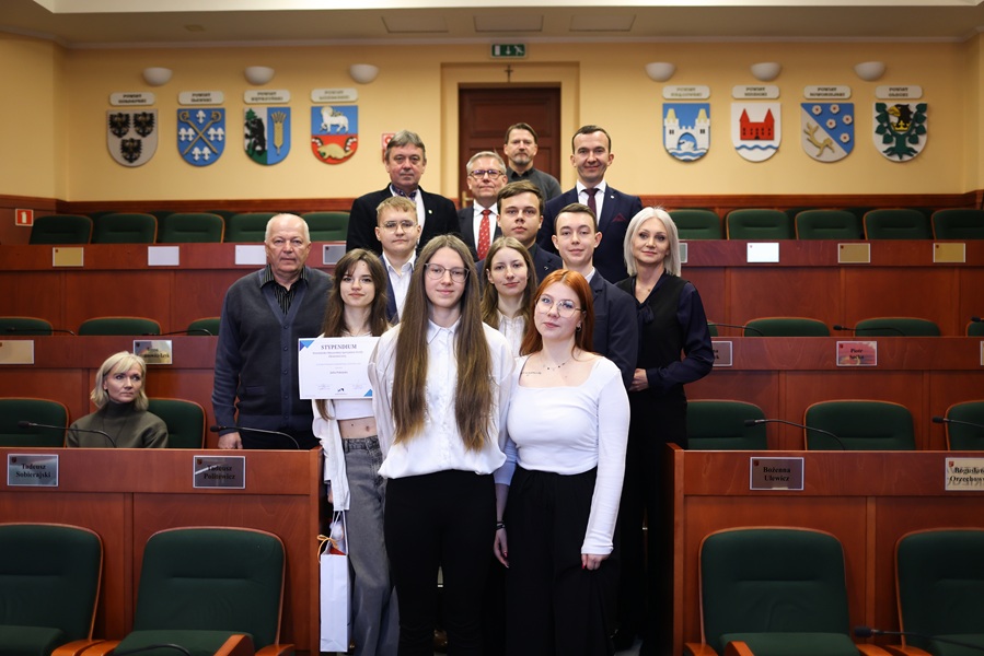 Ceremonia rozdania stypendiów 