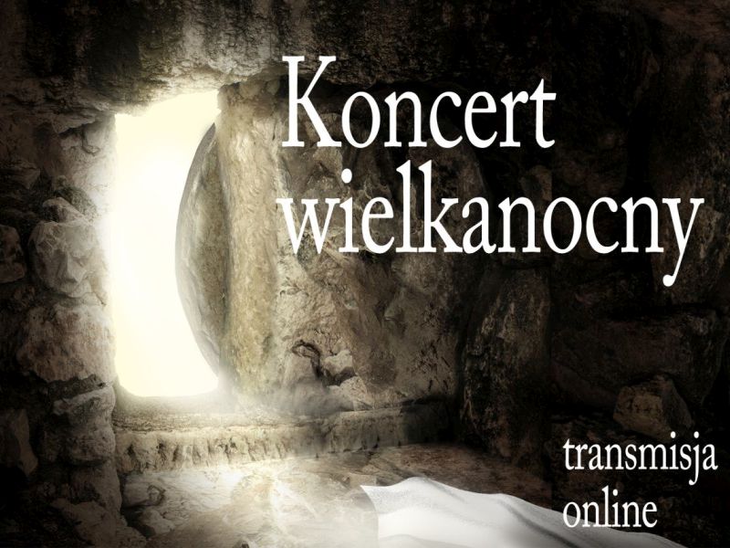 Plakat koncertu w filharmonii 