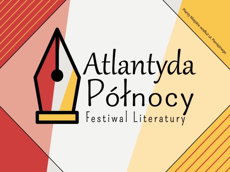 Festiwal Literatury - Atlantyda Północy  - plakat