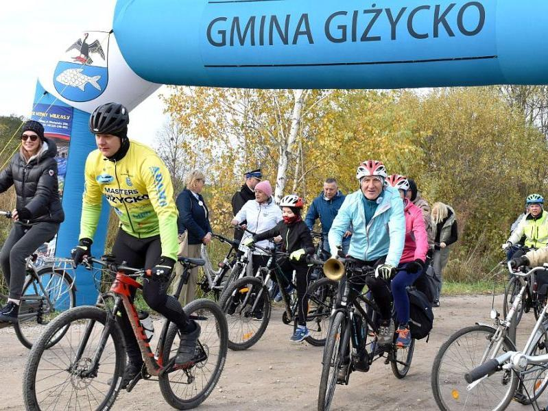 Otwarcie ścieżki rowerowej w gminie Giżycko 