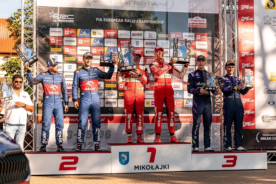 Zwycięzcy Rajdu Polski - fot.www.rajdpolski.pl 