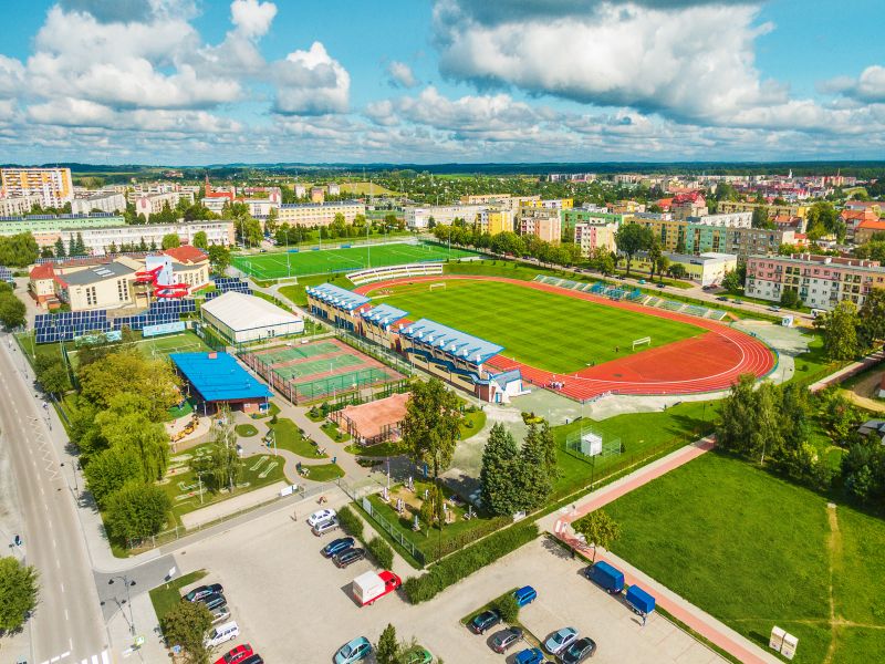 Stadion w Ełku 