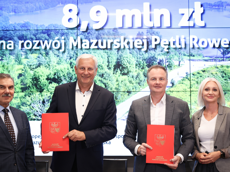 Przekazanie umowy na dofinansowanie