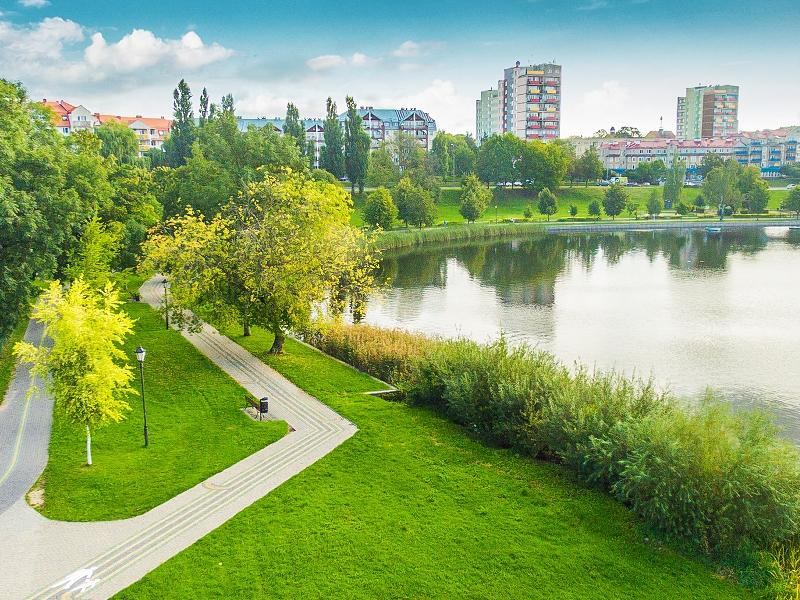 Promenada w Ełku 