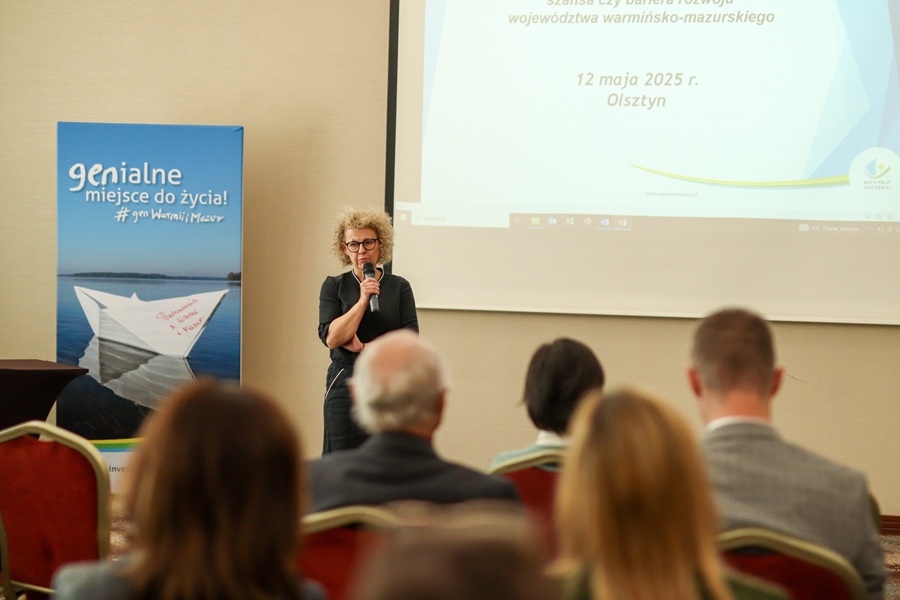Jedna z prelekcji z konferencji z 2025 roku 