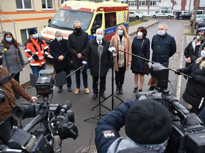 Konferencja prasowa w Olsztynie 