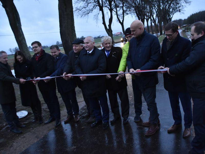 Uroczyste otwarcie drogi wojewódzkiej 538 