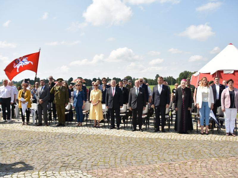 Uroczystości na Polach Grunwaldu 