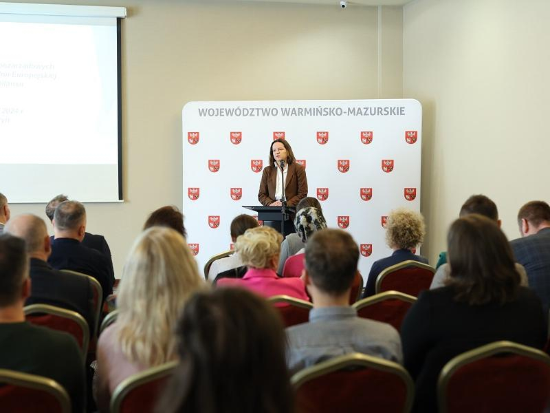 Uczestniczy konferencji w Olsztynie