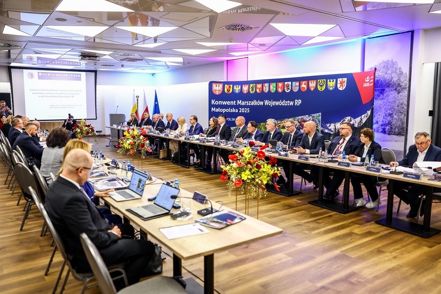 Uczestnicy Konwentu Marszałków - fot. UMW Małopolskiego
