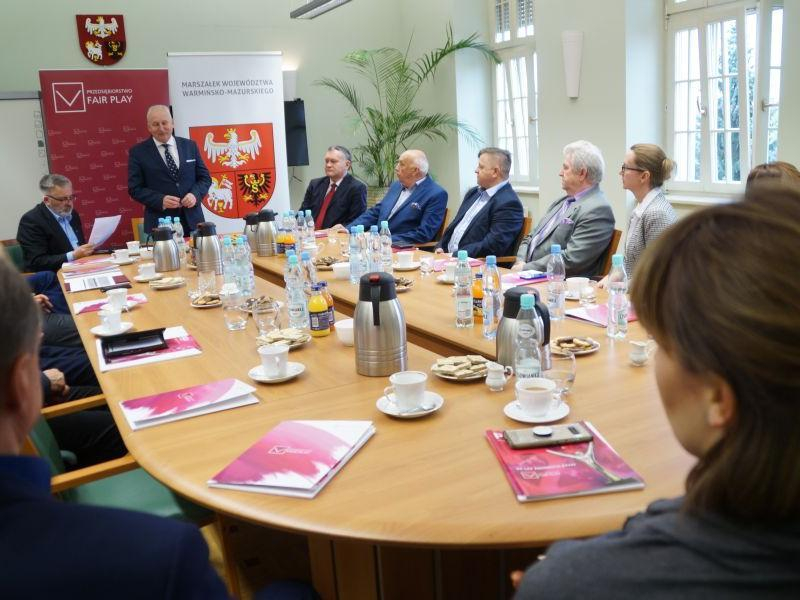 Spotkanie w Urzędzie Marszałkowskim 