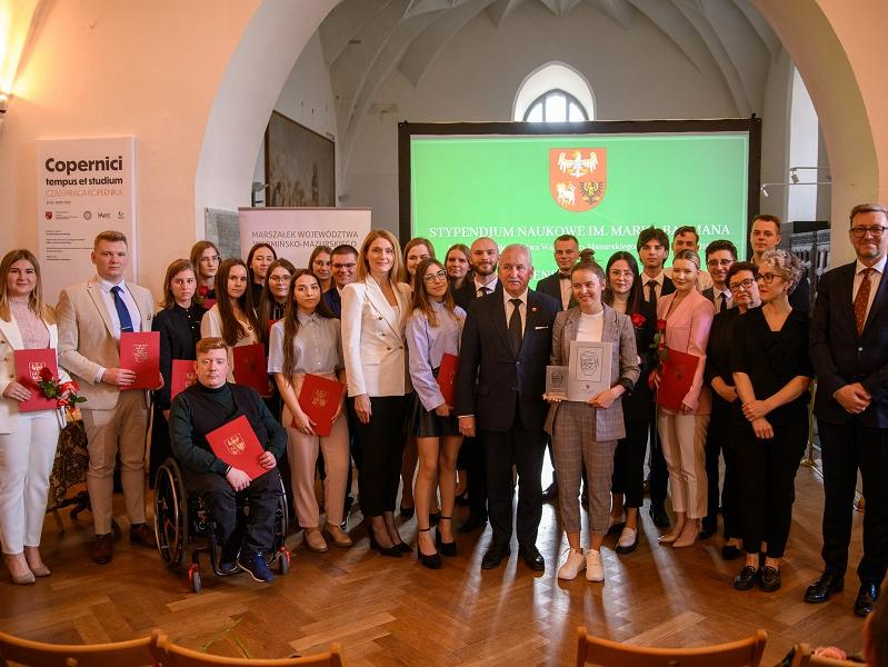 Uroczystości przyznania stypendium marszałka województwa 