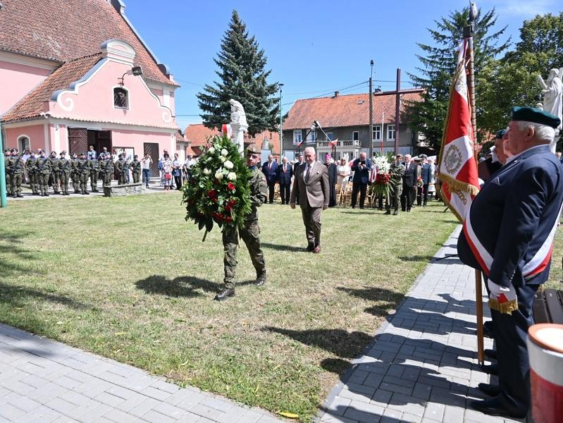 Uroczystości w Zielonce Pasłęckiej 