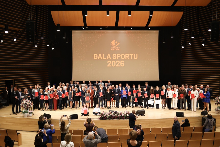 Wspólne zdjęcie laureatów Gali Sportu 2026