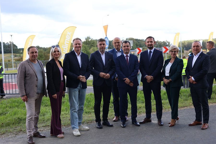 Oficjalne otwarcie obwodnicy Nidzicy 