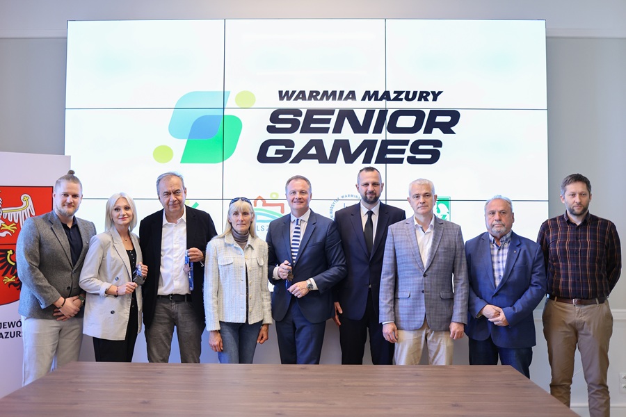 Uczestnicy konferencji prasowej WMSG 2026 
