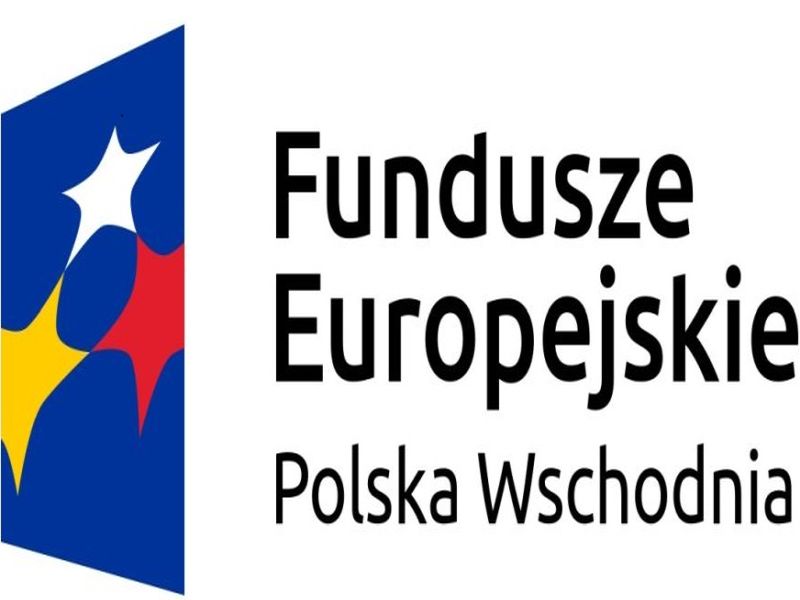 Plansza z napisem Fundusze Europejskie