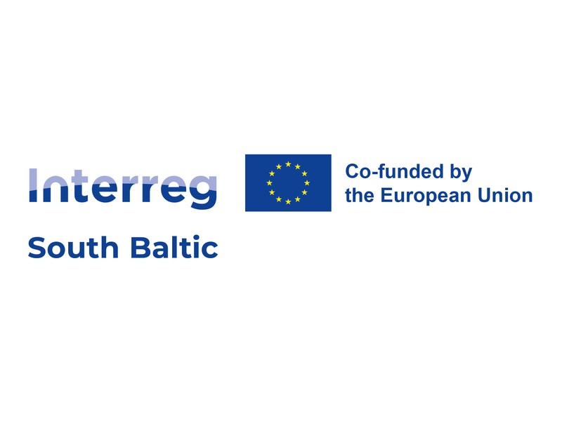 Plansza z napisem Interreg South Baltic