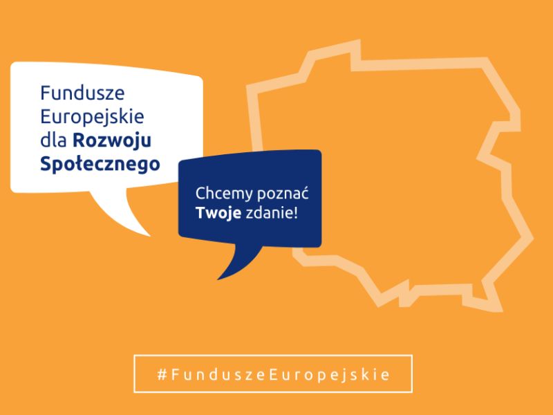 Konsultacje programu FERS - plakat 