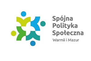 Logotyp projektu - Spójna Polityka Społeczna Warmii i Mazur