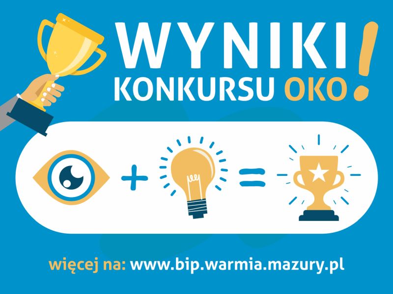 Plakat konkursu OKO Promocji 2021 