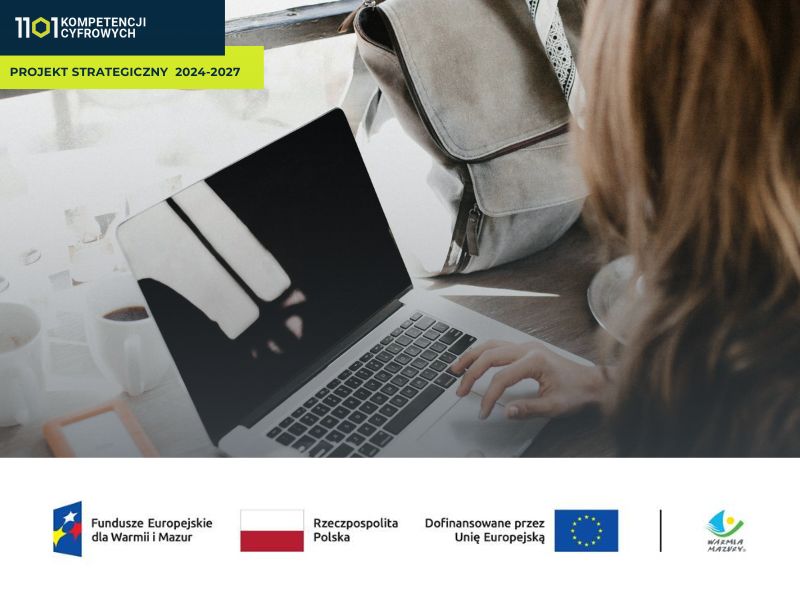 Klawiatura komputera z logotypami 