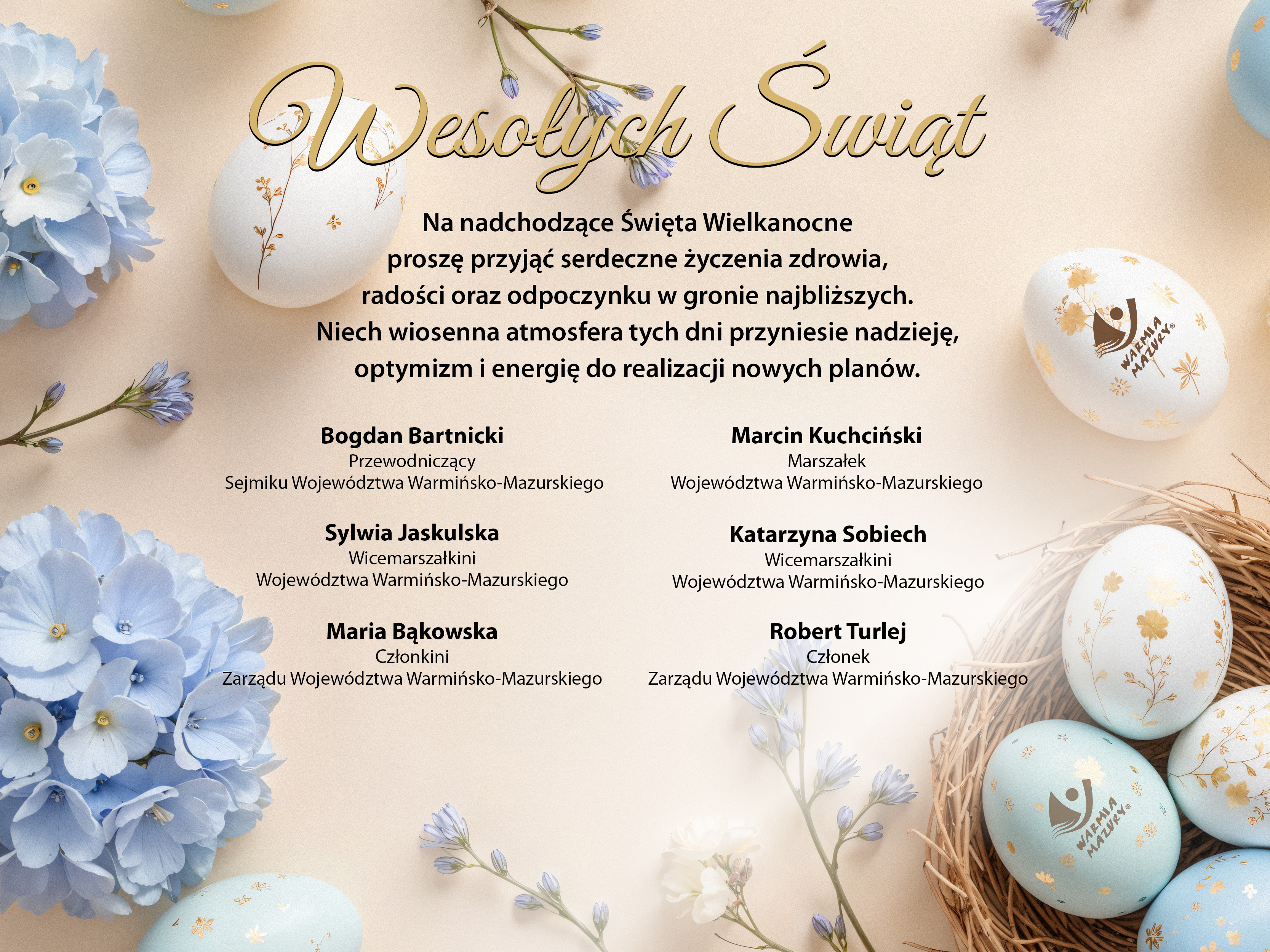 Plansza z życzeniami świątecznymi