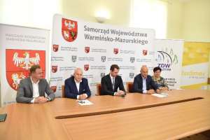Podpisanie umów w Olsztynie