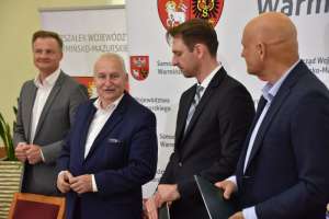 Podpisanie umów w Olsztynie