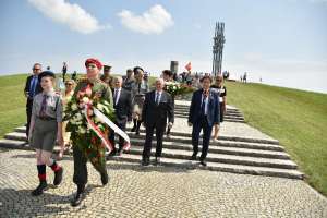 Uroczystości na Polach Grunwaldu 