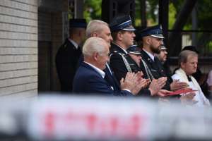 Przekazanie sprzętu strażakom w Ostródzie 