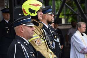 Przekazanie sprzętu strażakom w Ostródzie 