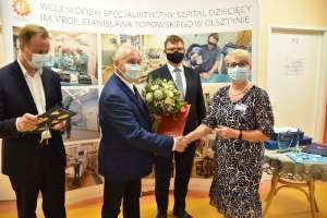 Uroczystości w szpitalu dziecięcym w Olsztynie 