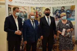Uroczystości w szpitalu dziecięcym w Olsztynie 