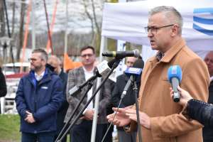 Uroczystości na wyremontowanym Kanale Piękna Góra 