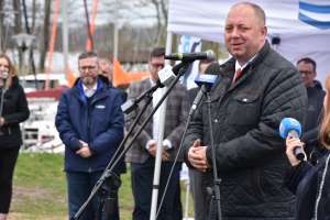Uroczystości na wyremontowanym Kanale Piękna Góra 