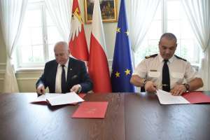 Podpisanie umowy w Urzędzie Marszałkowskim w Olsztynie 