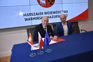 Podpisanie umów w Olsztynie