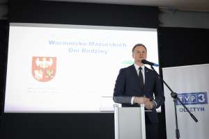 Uczestnicy inauguracji Warmińsko-Mazurskich Dni Rodziny 