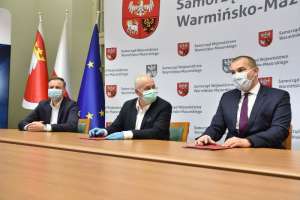 Podpisanie umów w Olsztynie