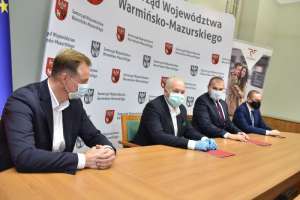 Podpisanie umów w Olsztynie