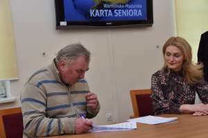 Karta Seniora - podpisanie umów 