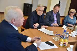 Spotkanie w Urzędzie Marszałkowskim 