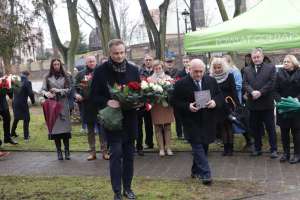 Uroczystości pod pomnikiem Kanta oraz spotkanie z samorządowcami w Gołdapi 