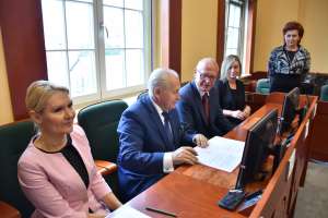 Podpisanie umów w Olsztynie 