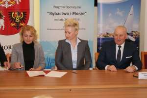 Podpisanie umów w Olsztynie 