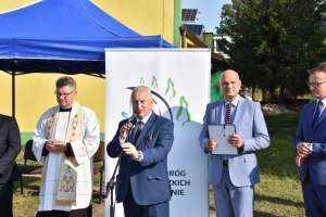 Uroczyste otwarcie dróg 